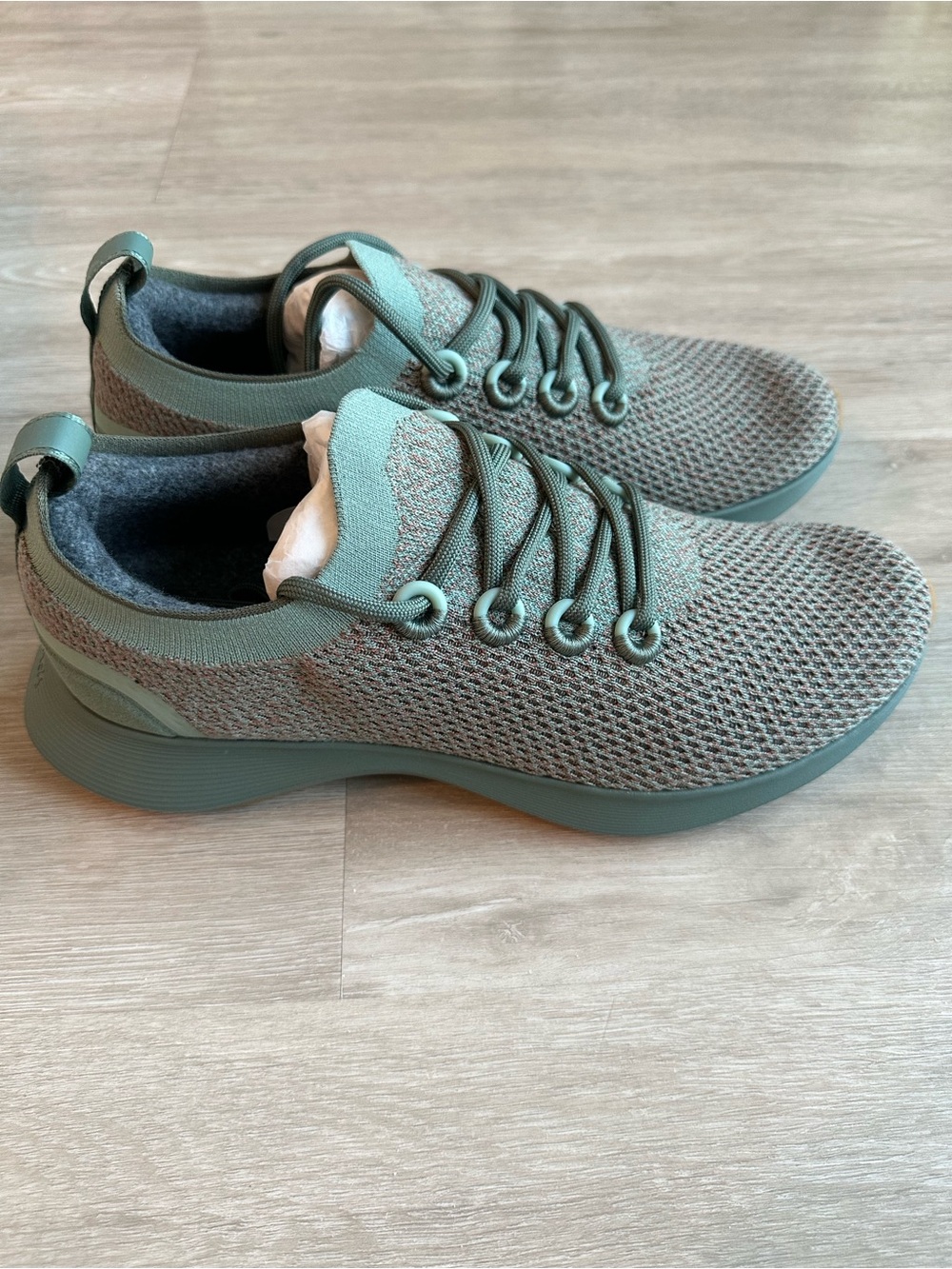 Allbirds dasher NZ, green multi, men’s 12, new no box